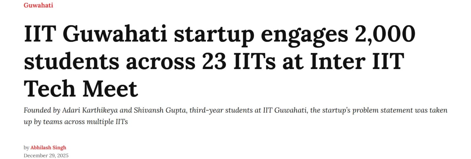 Genuity Press Release